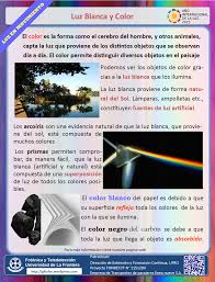¿la luz es una partícula o una onda? Luz Blanca Y Color La Luz En Movimiento