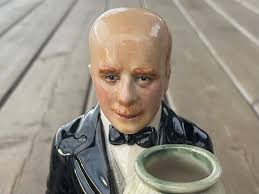 Vintage Artists Original Proof for Kevin Francis by Victoria Bourne Hand  Painted William Moorcroft Toby Jug