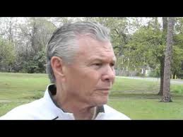 Rush Propst speaking at the "Stop the Violence" rally