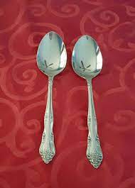 Olivette black floral etched flatware set. Pin On I Want It