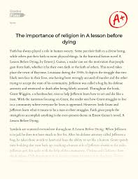 Dialectical Journals-A Lesson Before Dying.Docx - A Lesson Before Dying  Dialectical Journals # Quotation Analysis 1. I Was Not There Yet I Was  There. | Course Hero