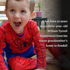 William Tyrrell's Instagram, Twitter & Facebook