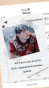 He opens the door, hesitates to the song seesaw by suga was released 0n the 24th day of august 2018, and it tells the story of. Seesaw Yoongi Wallpaper By 17strayboysfromexo Ca Free On Zedge