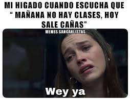 La clase de mañana importa, porque de ella se deriva un aspecto intangible pero muy potente: Manana No Hay Clases Manana No Hay Memes Sancarlistas Facebook