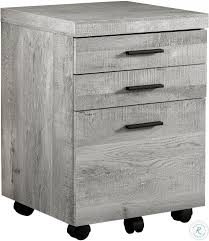 Or buy a beautifully finished wooden cabinet for a real classic look. Gray Wood 3 Drawer Filing Cabinet From Monarch Coleman Furniture
