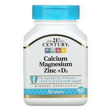 The mineral known as magnesium. 21st Century Calcium Magnesium Zinc D3 90 Tablets Iherb