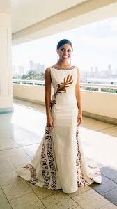 Queenfressh Hawaiian Fashion Samoan Dress Island Wedding Dresses