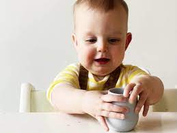 Teaching Baby To Use Cups Straw Cups Solid Starts