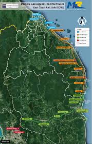 The project aims to shift traffic from roads to rails, but will also lead to habitat loss and fragmentation in the peninsula's forested heart. Malaysia East Coast Rail Link Alignment Unveiled