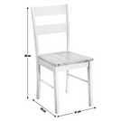 The shape of the chairs conforms to your body, providing comfort and maximum style. Buy Habitat Chicago Solid Wood Table 2 Chairs Bench Space Saving Dining Sets Argos