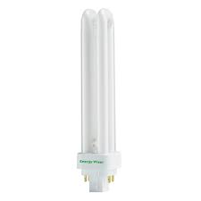 Case Of 10 Compact Fluorescent Cfl Quad 4 Pin Light Bulb