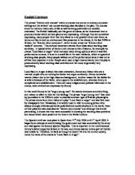 kitchen sink dramas gcse english