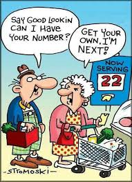 Funny Humor Old People Supermarket Grocery Relationships Dating Funny Old People Cartoon Jokes Funny Cartoon Pictures