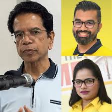 UNC ANNOUNCES FIRST 3 CANDIDATES FOR GENERAL ELECTIONS 2025 They are: Dr.  Michael Dowlath- San Fernando West Saddam Hosein- Barataria/San Juan  Vandana Mohit- Chaguanas East
