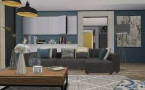 Salon Luxe Sims 4 Meuble Chambre A Coucher Maison Sims Decoration De Maison Contemporaine