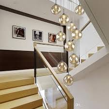 241 results exterior lighting product type: 9 Staircase Hanging Light Ideas Staircase Chandelier Staircase Lighting House Design
