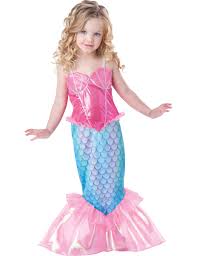 Travestimento Sirena Bambina In Rosa Premium Costumi Bambini E Vestiti Di Carnevale Online Vegaoo