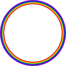 This Rainbow Circle Is A Good Example Of The Circle As A Symbol Suggesting Infinity Within The Field Of Graphic Design Circle Rainbow Graphic Design