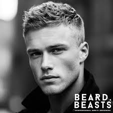 Image result for square face short haircuts men