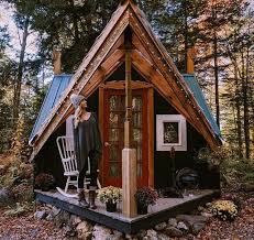 If You Guys Need Me Ill Be In This Little House In The Woods Eating Ben And Jerrys Maple Syrup And Listening House In The Woods Tiny House Design Small House