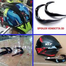 .kyt x rocket zeus spoiler universal motif carbon sudah termasuk lakban 3m (tinggal nempel) bisa buat semua helm (bentuk seperti di foto) kwalitas produk rapih dan presisi (bukan produksi asal seperti di toko2 sebelah) bahan fiber elastis sehingga dapat mengikuti bentuk helm yg bermacam2. Spoiler Kyt Vendetta 3d Membeli Jualan Online Aksesori Helm Dengan Harga Murah Lazada Indonesia