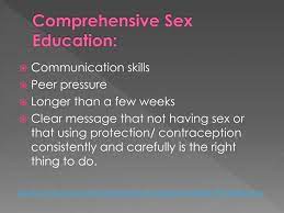 PPT - Comprehensive Sex Education PowerPoint Presentation, free download -  ID:3465190