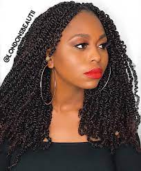 London Fluffy Mini Twist Name On My Style Seat Page Link In My Bio To Book The Hair Is Available Natural Hair Styles Braided Hairstyles Hair Styles