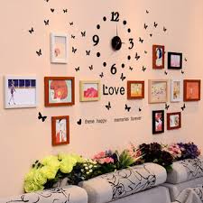 Freight deliveries will be delivered to the threshold of your home (garage, front entrance, etc.) or first dry area. Modern Wall Decals Photo Frame Living Room Home Decorative