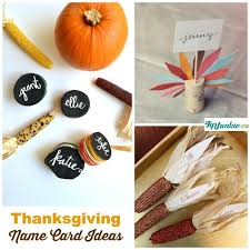 40 unique thanksgiving place cards that are full of creativity. 11 Thanksgiving Place Cards To Make Tip Junkie