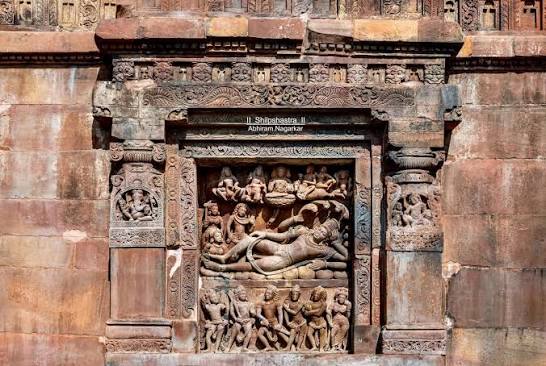 Dashavatar Temple, Deogarh, Uttar Pradesh This temple, dedicated to Vishnu was constructed during the Gupta Period around early 6th Century. It has beautifully carved sculptures all around. The most notable is the