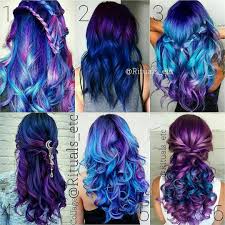 1 2 3 4 5 Or 6 Via Rituals Etc Follow Us Fashions Universe Mermaid Hair Color Galaxy Hair Color Cool Hair Color