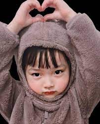 Stiker Kwon Yuli Hd Polos Trendy Baby Meme Bayi Fotografi Anak