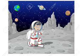 Check spelling or type a new query. Cool Astronaut Man In White Suit On Moon Surface With Other Planets In Background Cartoon Lizenzfrei Nutzbare Vektorgrafiken Clip Arts Illustrationen Image 143831963