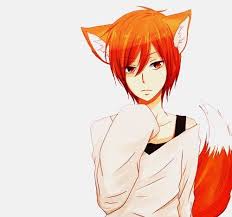 He Reminds Me Of An Anime Character I Created Anime Cat Boy Anime Fox Boy Anime