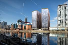 The bright and airy bedrooms at ibis budget manchester salford quays each have an open plan shower pod. Graham Bags Salford Quays Prs Scheme News Building