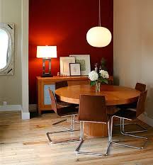 This is especially true in the case of homeowners who believe that adding black will. Note To Self Dining Area Must Have 1 Deep Red Wall Dining Room Cozy Red Accent Wall Dining Room Combo