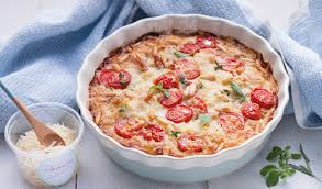 Reisauflauf Mit Cherrytomaten Rezept Auflauf Reis Tomaten Cherrytomaten Vegetarisch Lecker Knappschaft G Reisauflauf Cherrytomaten Lebensmittel Essen