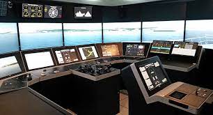 Full Mission Bridge Simulator Maritime Training Center Installation