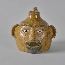 Ruby Meaders Face Jug