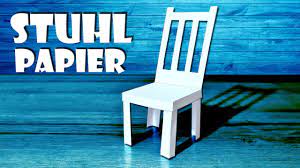 Schreibtisch und stuhl aus pappe, damit ihr kind in aller ruhe lernen und spielen kann. Stuhl Selber Machen Basteln Mit Papier Paper Chair Diy Craft 4k Youtube