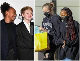 Some even suggested that jolie had plastic surgery to gain that gorgeous face and luscious lips. Shiloh Jolie Pitt S Sisterly Bond With Zahara From Their African Roots To Sibling Surgeries And Shared Celebrity Friends Like Stranger Things Millie Bobby Brown New 2021 Photos South China Morning Post