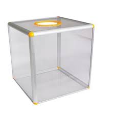 Our lucky draw box are customizable at every corner, so you can customize your very own lucky draw box to the design you prefer. Acrylic Lucky Draw Lottery Donation Box 25 X 25 X 25cm 100 Satisfaction Shopee Malaysia