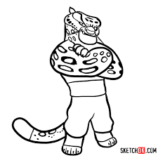 Check spelling or type a new query. How To Draw Tai Lung Kung Fu Panda Sketchok Easy Drawing Guides