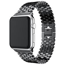 Apple Watch Series 3 38mm Black Band Yrd Tech Apple Watch New Stainless Steel Watch Band Replacement Strap For Apple Watch Series 3 42mm Black Apple Watch Bands 42mm Apple Watch Bands Apple Watch
