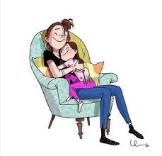 Amor De Madre En 2020 Dibujo Abuela Madre Arte Imagenes Madre E Hija