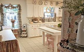 You can choose a model and color that are in line with other elements in your kitchen. Penny S Vintage Home Toile Curtains For The Kitchen