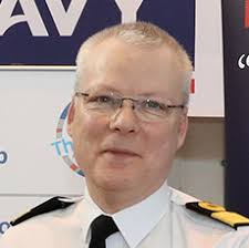 File:Helen Wollaston presents Commodore Andrew Cree their certificate of  annual membership to Women in Science and Engineering (cropped).jpg