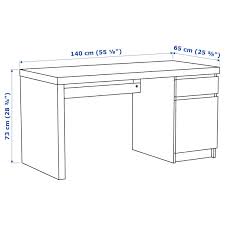 Ikea micke schreibtisch preisvergleich gunstige angebote bei yopi de. Malm Schreibtisch Eichenfurnier Weiss Lasiert 140x65 Cm Ikea Deutschland