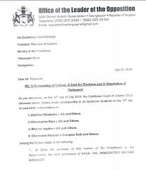 This is the first in a series of exclusive inside the white house videos that will be available here at whitehouse.gov. Opposition Demands President S Resignation In Formal Letter Guyana Times