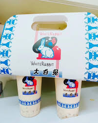 Ujian mendapati terdapat gelatin dari sumber haiwan babi. Bedok Pasar Malam Has White Rabbit Drink And Gula Melaka Milk Tea Eatbook Sg New Singapore Restaurant And Street Food Ideas Recommendations